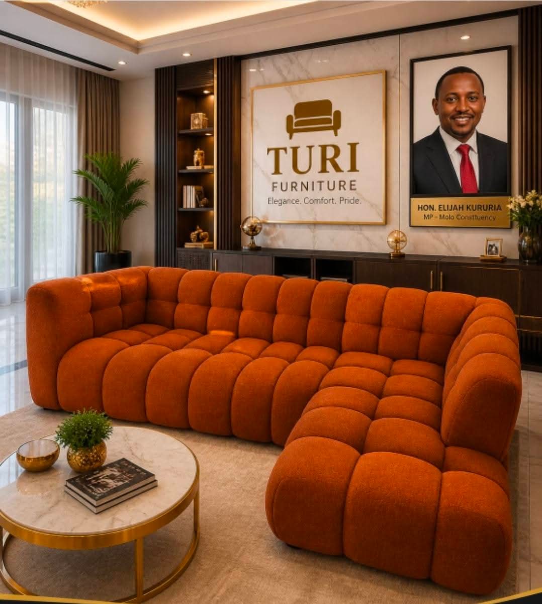 Amani Grand Cloud Sectional Sofa