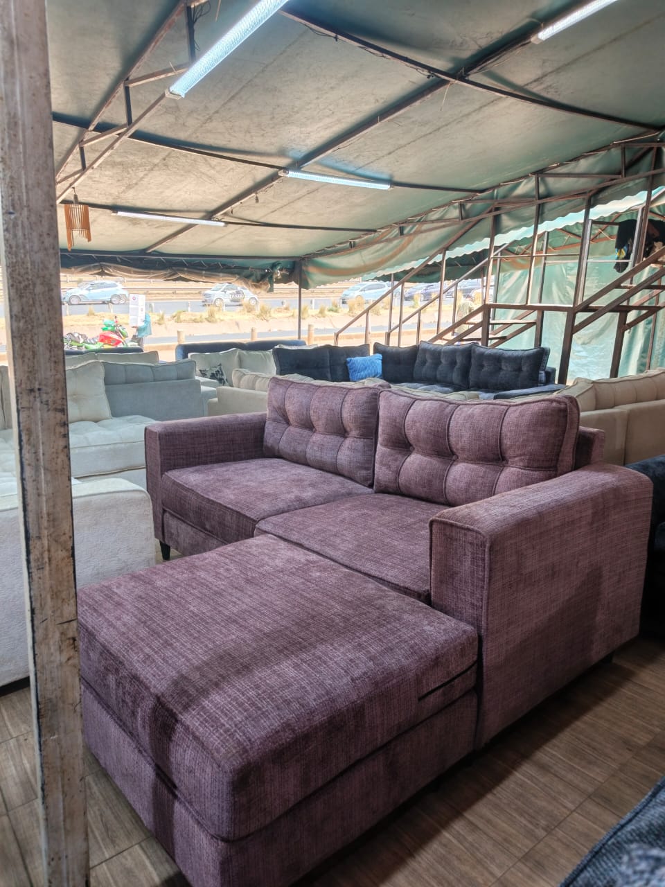 Amethyst Ottoman Sectional