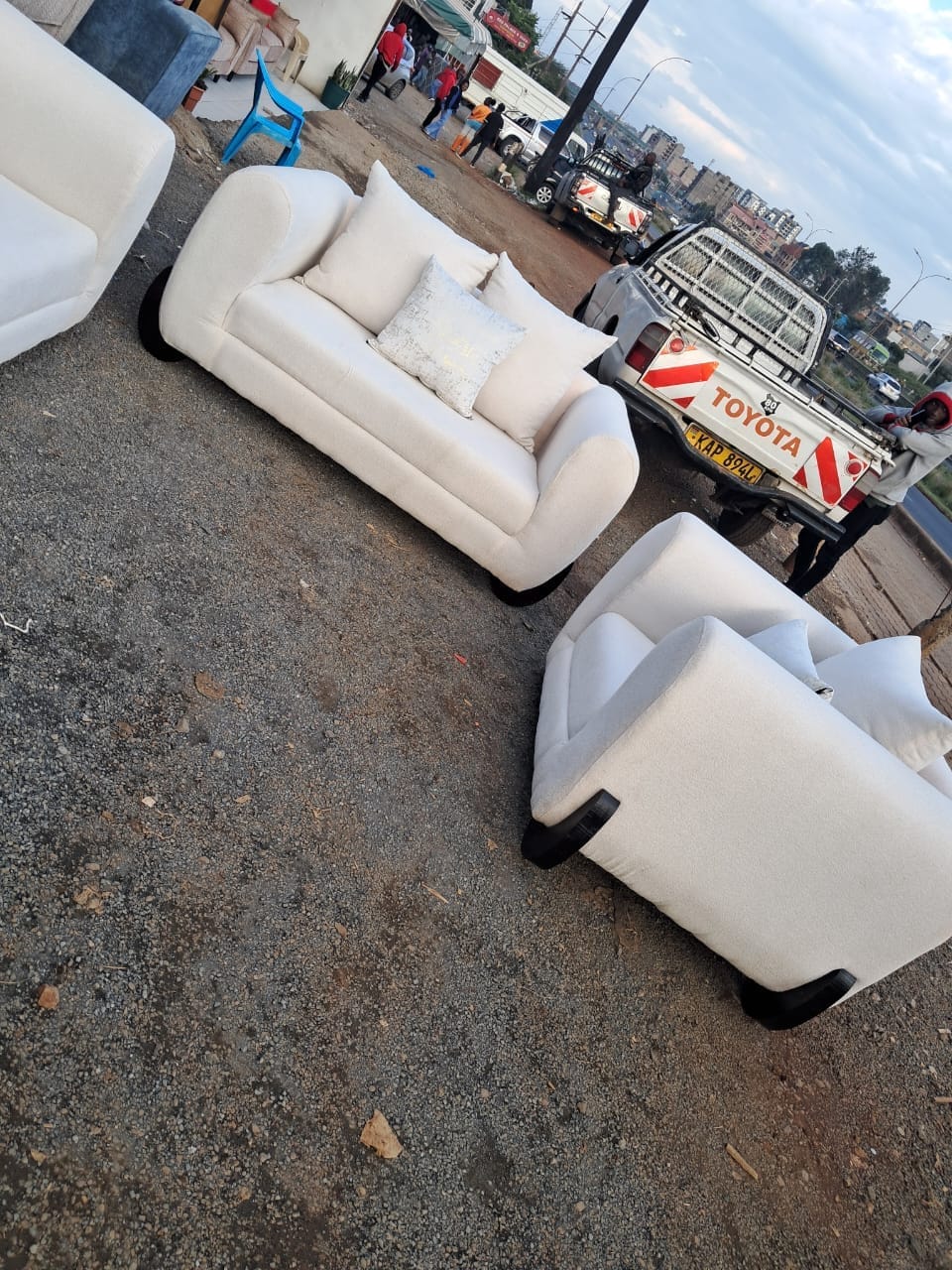Baraka Gallery Sofa Set