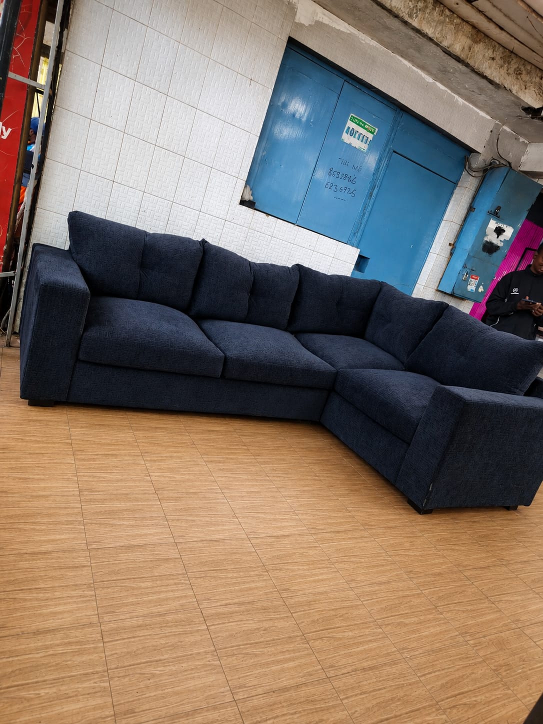 Cove Crescent L-Shape Sectional Sofa